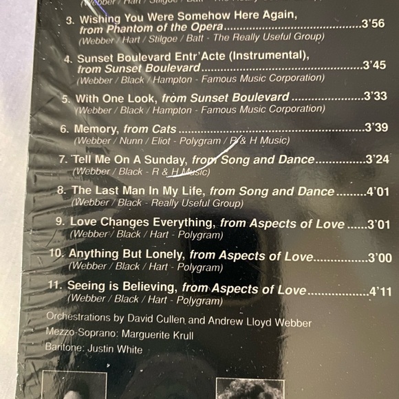 NEW sealed The Best of Andrew Lloyd Webber 4 CD Box Set - Picture 5 of 8